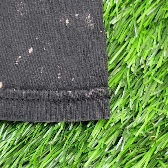 Kid Cudi Big-Face Portrait Shirt Medium 19x26 Bleached Black - Picture 10 of 12